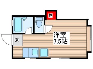 西千葉ハイリビング参番館の物件間取画像